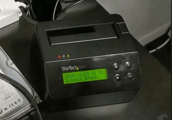 Borrado seguro y restauración